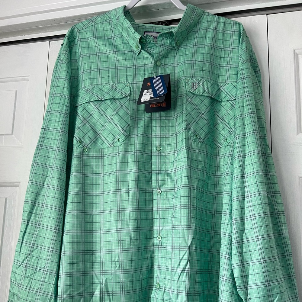 HeyBo Men’s Boca Grande Fishing Shirt NWT (XXL)